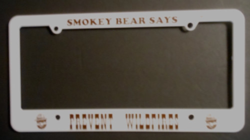 New smokey bear plastic - new,